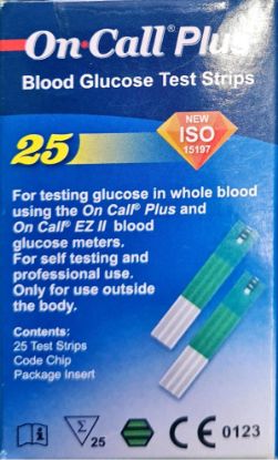 Picture of ON CALL PLUS TEST STRIPS